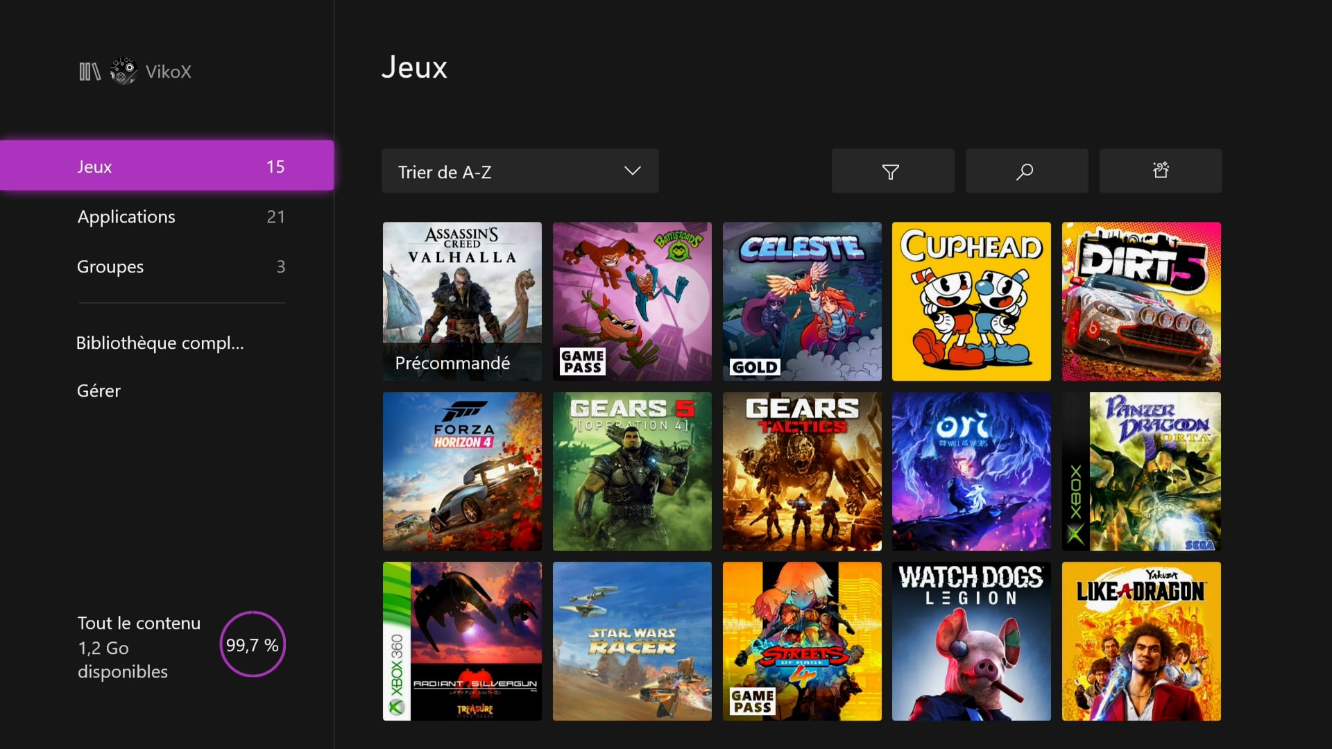 Xbox Series S: c'est l'espace disque qu'il vous reste pour les jeux