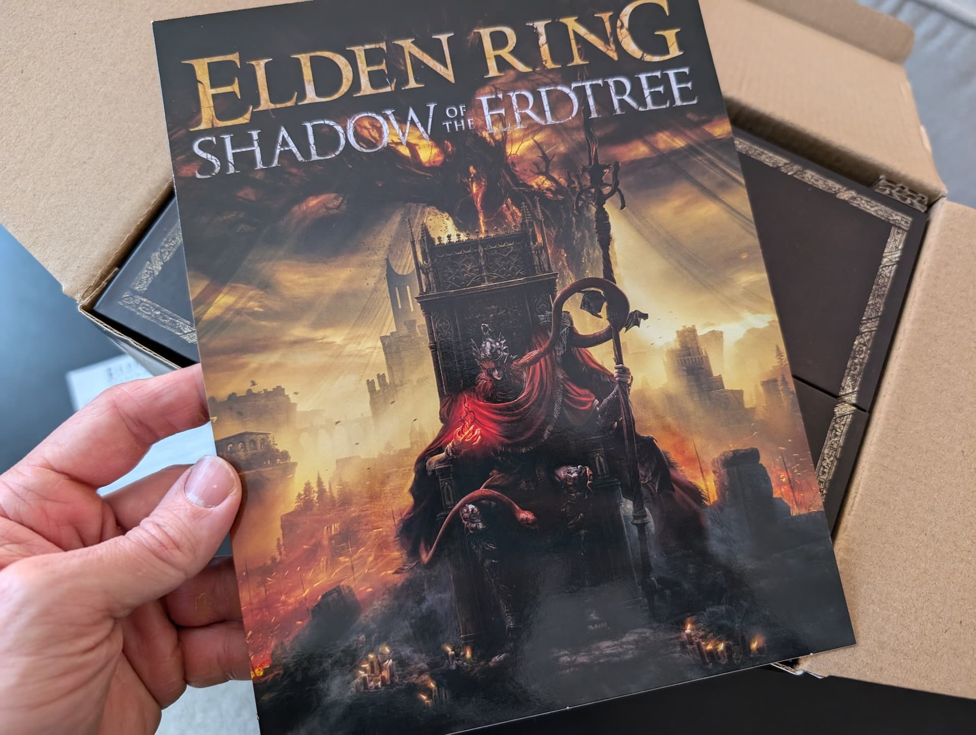 Unboxing Elden Ring Erdtree Collector